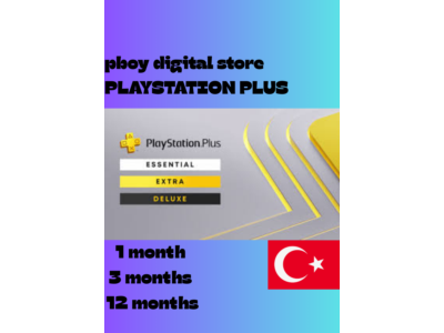 PlayStation Plus [Essential, Extra, Deluxe] Турция