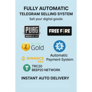 Telegram Auto-Selling System for Digital Goods
