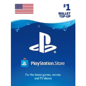 PlayStation PSN $1 USD US Account Top-up Instantly