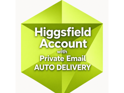 Higgsfield AI  Personal Account  with Email Access