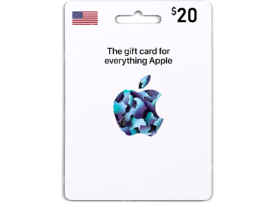 iTunes GIFT CARD 20$ USA Feedback1%