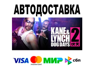 Kane & Lynch 2: Dog Days🔵 AUTO 🚀 STEAM • RU/WORLD 0%