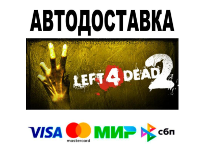 Left 4 Dead 2🔵 АВТО 🚀 STEAM • РФ/МИР 0%