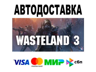 Wasteland 3🔵 АВТО 🚀 STEAM • РФ/МИР 0%
