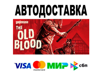 Wolfenstein: The Old Blood🔵 АВТО 🚀 STEAM • РФ/МИР 0%