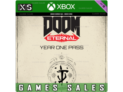 ✅❤️DOOM ETERNAL: YEAR ONE PASS❤️XBOX ONE|XS🔑KEY✅