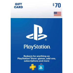 PSN USA карта пополнения на 70$ USD (USA)