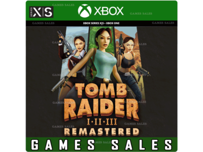 ✅TOMB RAIDER I-III REMASTERED STARRING LARA CROFT❤️XBOX