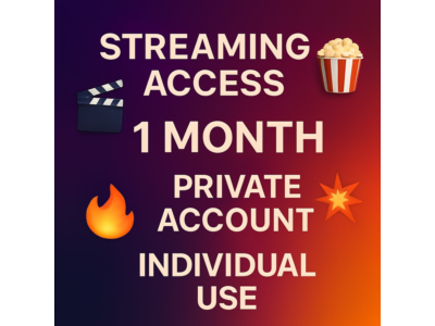 🍿PRIME VIDEO 1MONTH🎬 PRIVATE ACCOUNT 💥INDIVIDUAL 💯