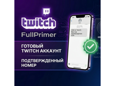 READY TWITCH ACCOUNT | VERIFIED NUMBER |
