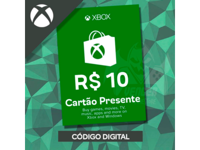 Xbox Gift Card 10 BRL 24/7 Instant and with no FEES