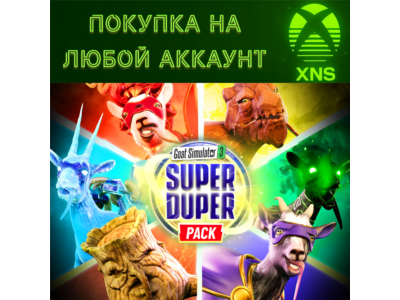 Goat Simulator 3 - Super Duper Pack XBOX + PC