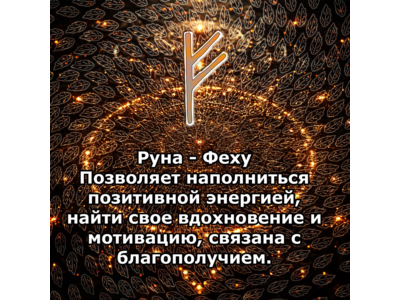 Медитация - Руна Феху (Вибрация Руны)