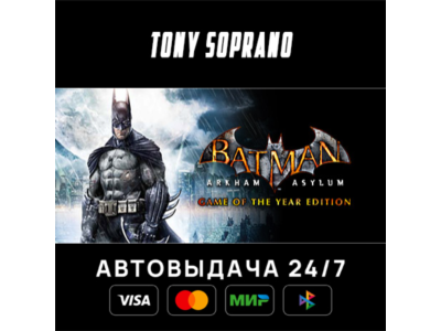 Batman: Arkham Asylum GOTY STEAM GIFT