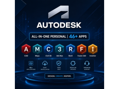 Все приложения Autodesk | Более 46 приложений | Подписка на 6 месяцев | Обновление |