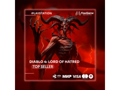 ✅ Diablo 4: Lord of Hatred 🔵 PS5 PS4 🚀 Выбор региона