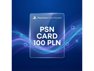 Карта пополнения Playstation (PSN) 100 Злотых Польша