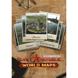 (DLC) Workers & Resources: Soviet Republic - World Maps
