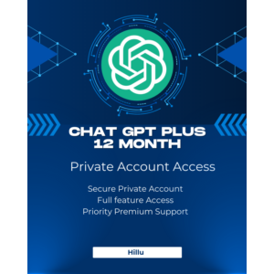 ChatGPT Plus subscription on your account for 1 year