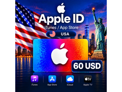 iTunes & App Store Gift Card — 60 USD (USA)