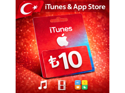 iTunes & App Store Подарочная карта — 10 TRY (TR)