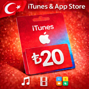 iTunes & App Store Подарочная карта — 20 TRY (TR)