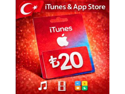 iTunes & App Store Подарочная карта — 20 TRY (TR)