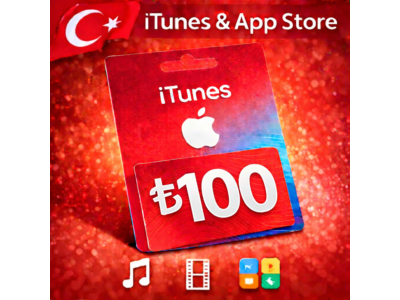 iTunes & App Store Подарочная карта — 100 TRY (TR)