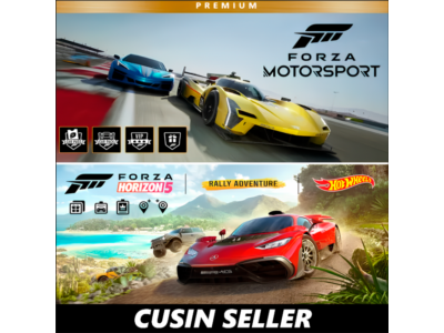Forza Motorsport Premium + Forza Horizon 5 Premium