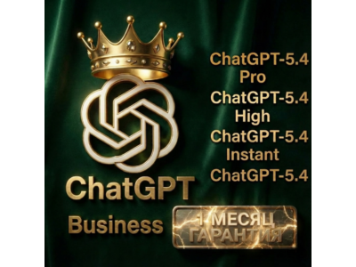ChatGPT 5.4 Business 1 Month | Admin, to 4 members | 247 | (Private Workspace)