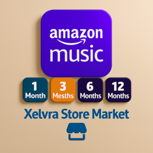 🎶 Amazon Music Unlimited  — 1/3/6/12 Months