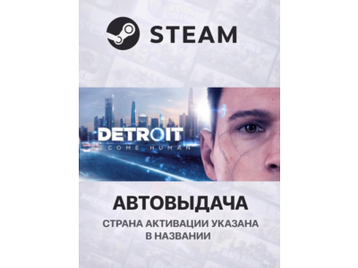 Игра Detroit: Become Human для Steam PC (ПК), Steam Dec
