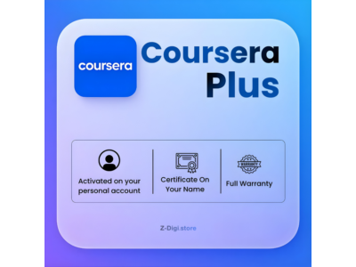 COURSERA PLUS: 1 год на ваш личный email
