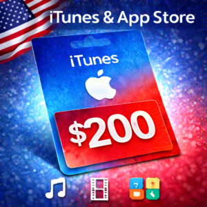 iTunes & App Store Gift Card — 200 USD (USA)