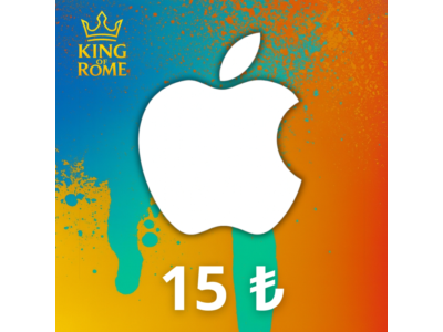 App Store & iTunes Türkiye (15 ₺) Gift Card | 24/7 Auto Delivery