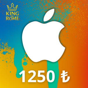 App Store & iTunes Türkiye (1250 ₺) Gift Card | 24/7 Auto Delivery