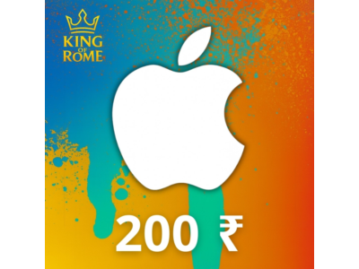 App Store & iTunes India (200 ₹) Gift Card | 24/7 Auto Delivery