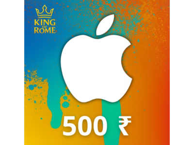 App Store & iTunes India (500 ₹) Gift Card | 24/7 Auto Delivery