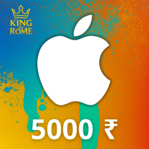 App Store & iTunes India (5000 ₹) Gift Card | 24/7 Auto Delivery