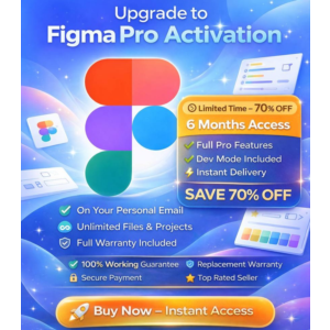 Figma Edu Pro — активирована в вашем аккаунте на 6 мес