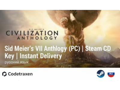 Sid Meier’s Civilization VI Anthology – PC Steam CD Key