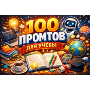 100 промтов для учёбы