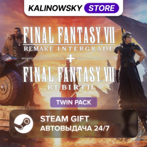 🚀FINAL FANTASY VII 7 REMAKE & REBIRTH · TWIN PACK · WORLDWIDE