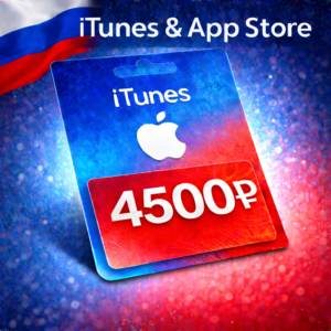 Gift card 4500(RUB) Appstore iTunes Russia