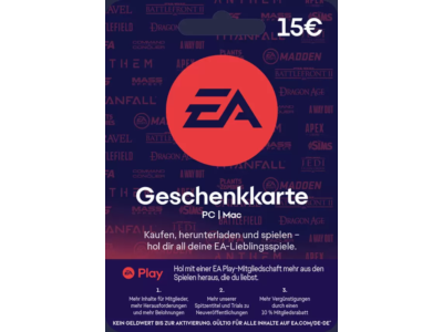 EA Gift Card €15