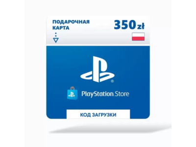 Карта оплаты Sony PlayStation 350 zl (Польша)