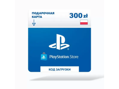 Карта оплаты Sony PlayStation 300 zl (Польша)