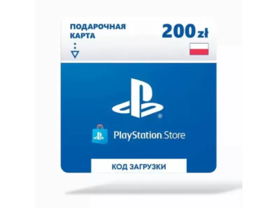 Карта оплаты Sony PlayStation 200 zl (Польша)