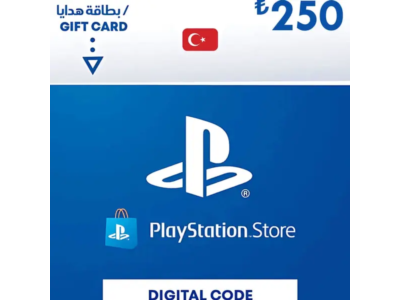 PlayStation Network Card PSN 250 TRY (TR)