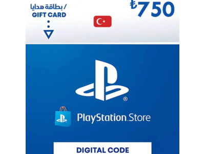 PlayStation Network Card PSN 750 TRY (TR)